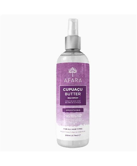 Afara Cupuacu Butter Smoothing Silk Spray For All Hair Types 250ml
