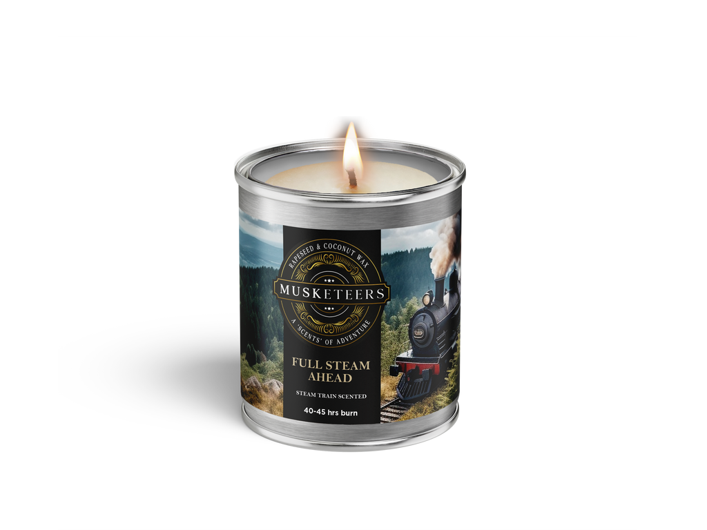Full Steam Ahead - Steam Train Scented Masculine Candle