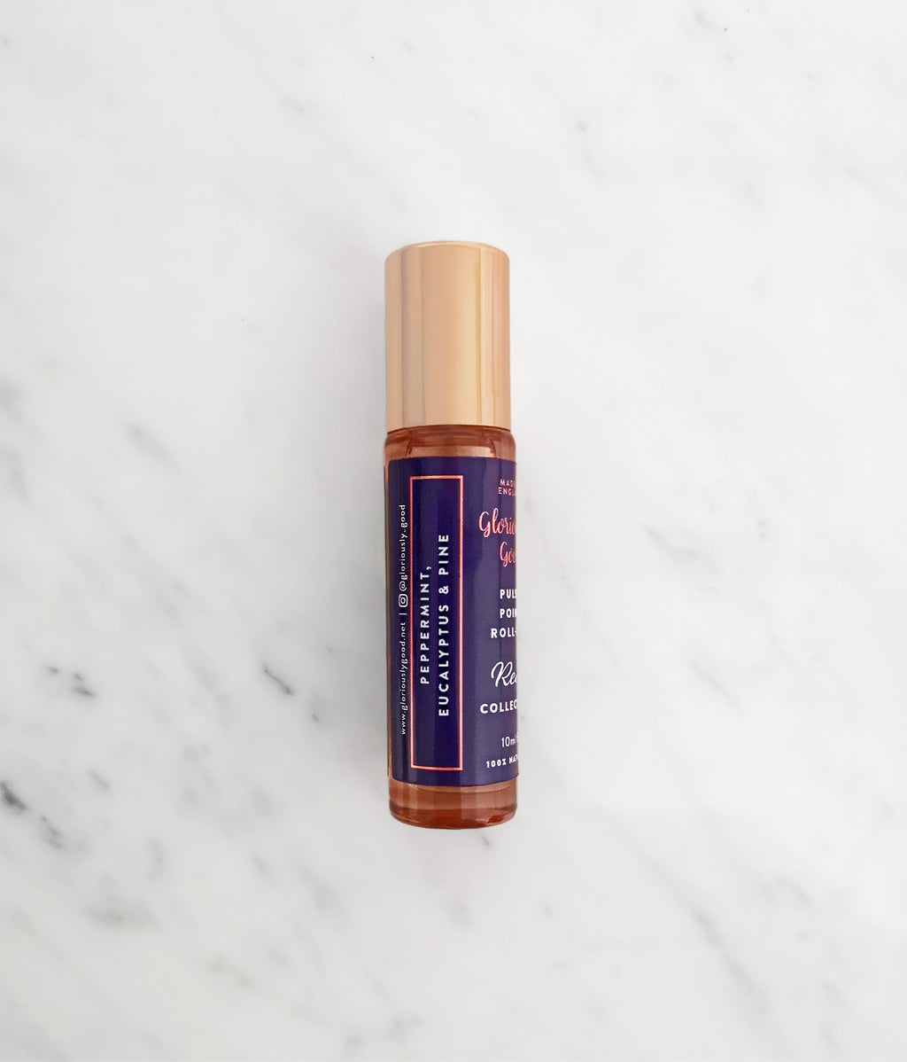 Secret Santa Stocking Filler Peppermint, Eucalyptus and Pine Roll-On Oil