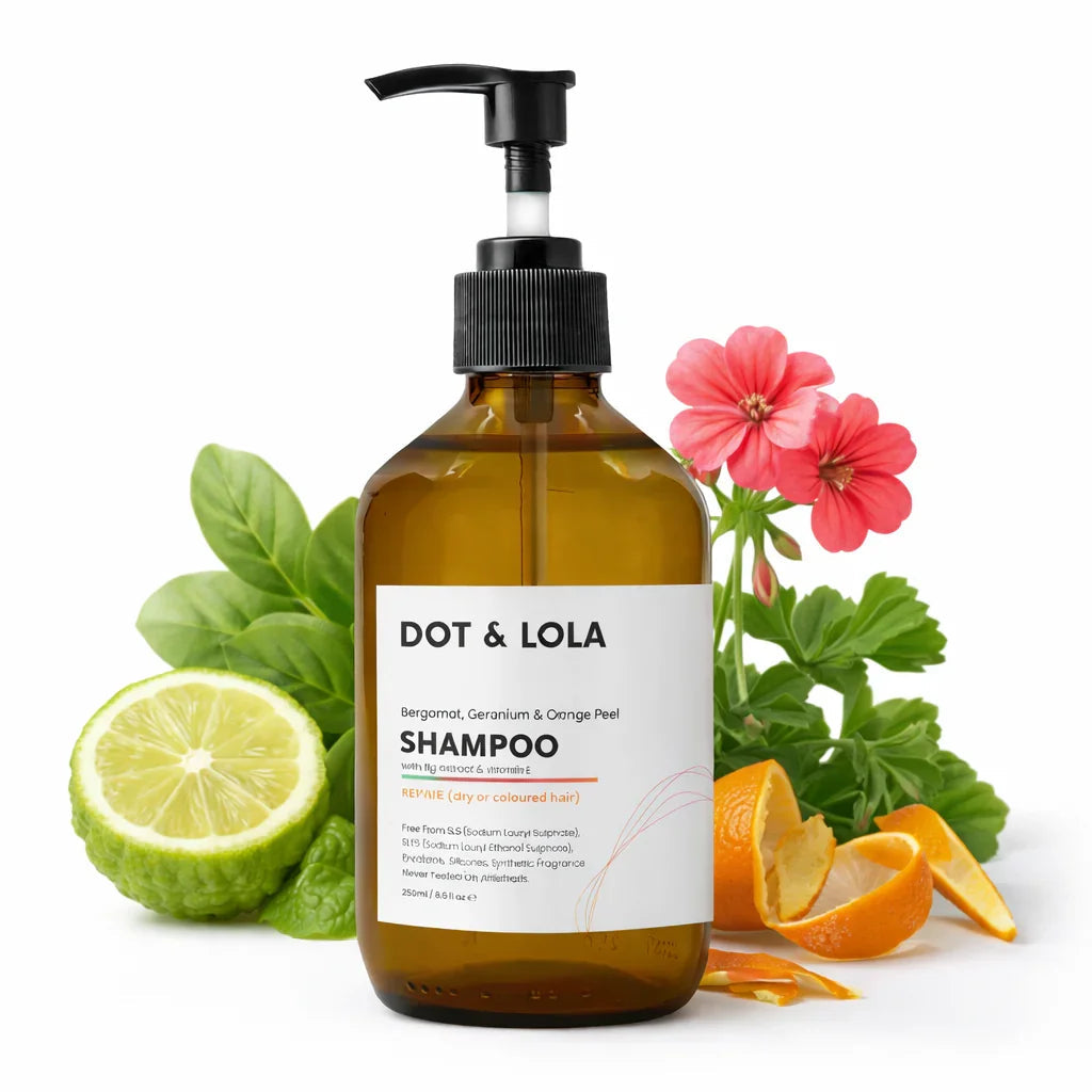Plant-Based Repair Shampoo for Damaged or Coloured Hair