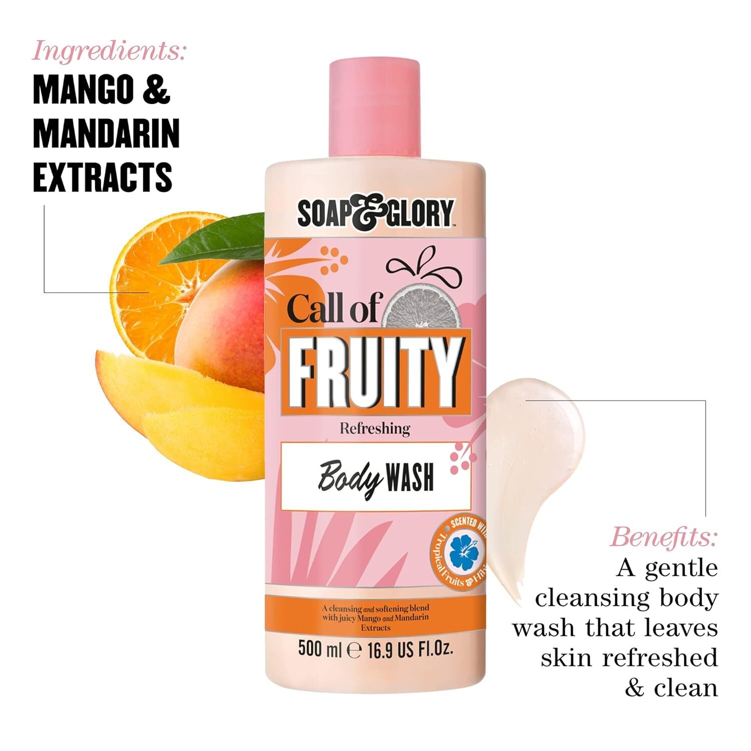 Soap And Glory Call Of Fruity Refreshing Body Wash