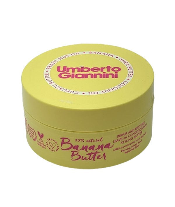 Umberto Giannini Banana Butter Repair And Restore Leave In Conditioning Styling