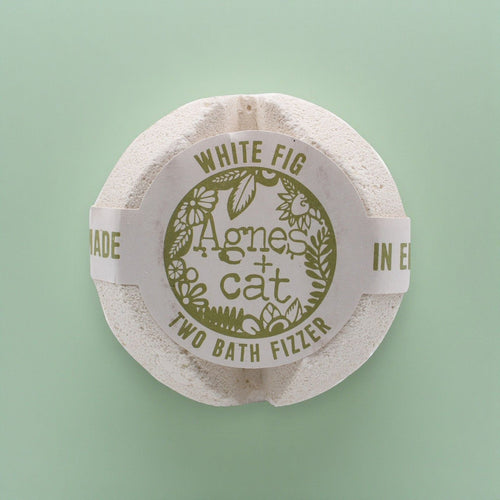 Agnes + Cat Bath Fizzer - White Fig