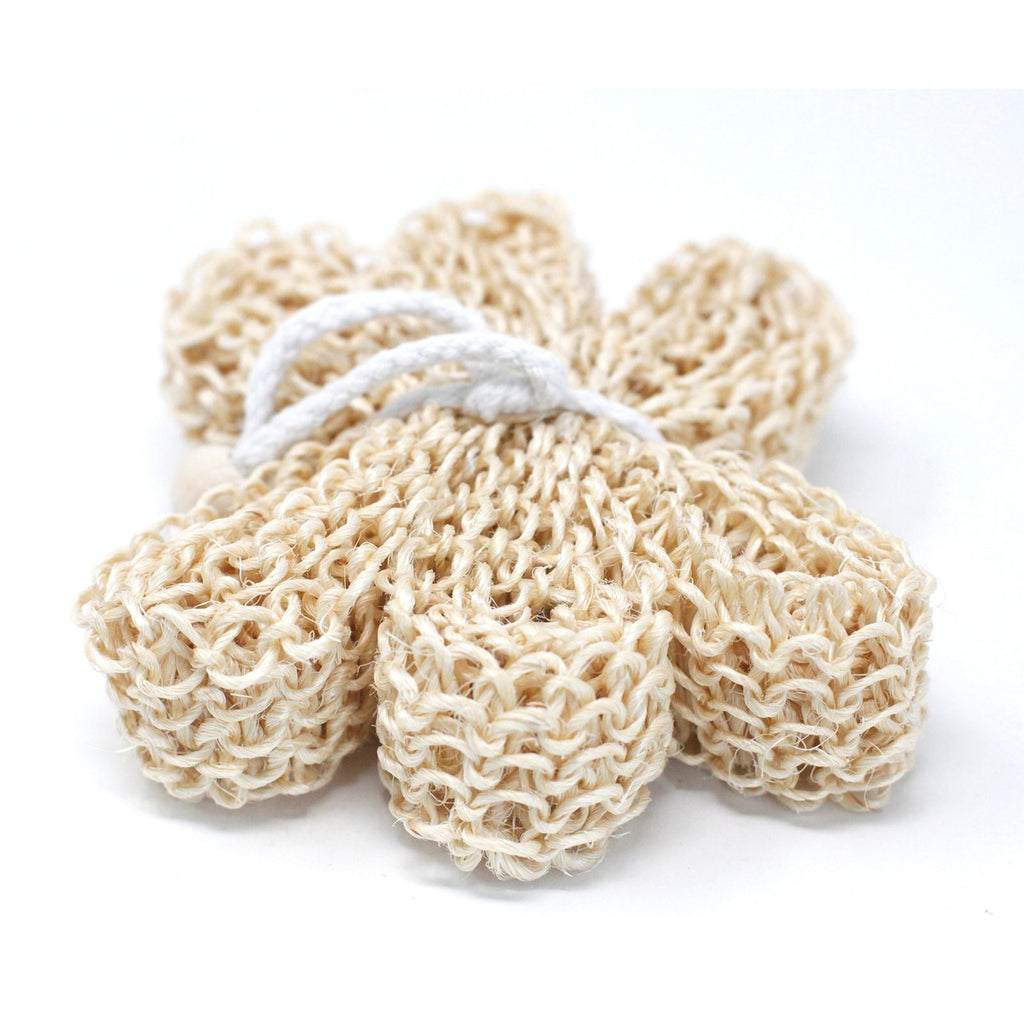 Sisal Sponge And Scrub - Exfoliating Star