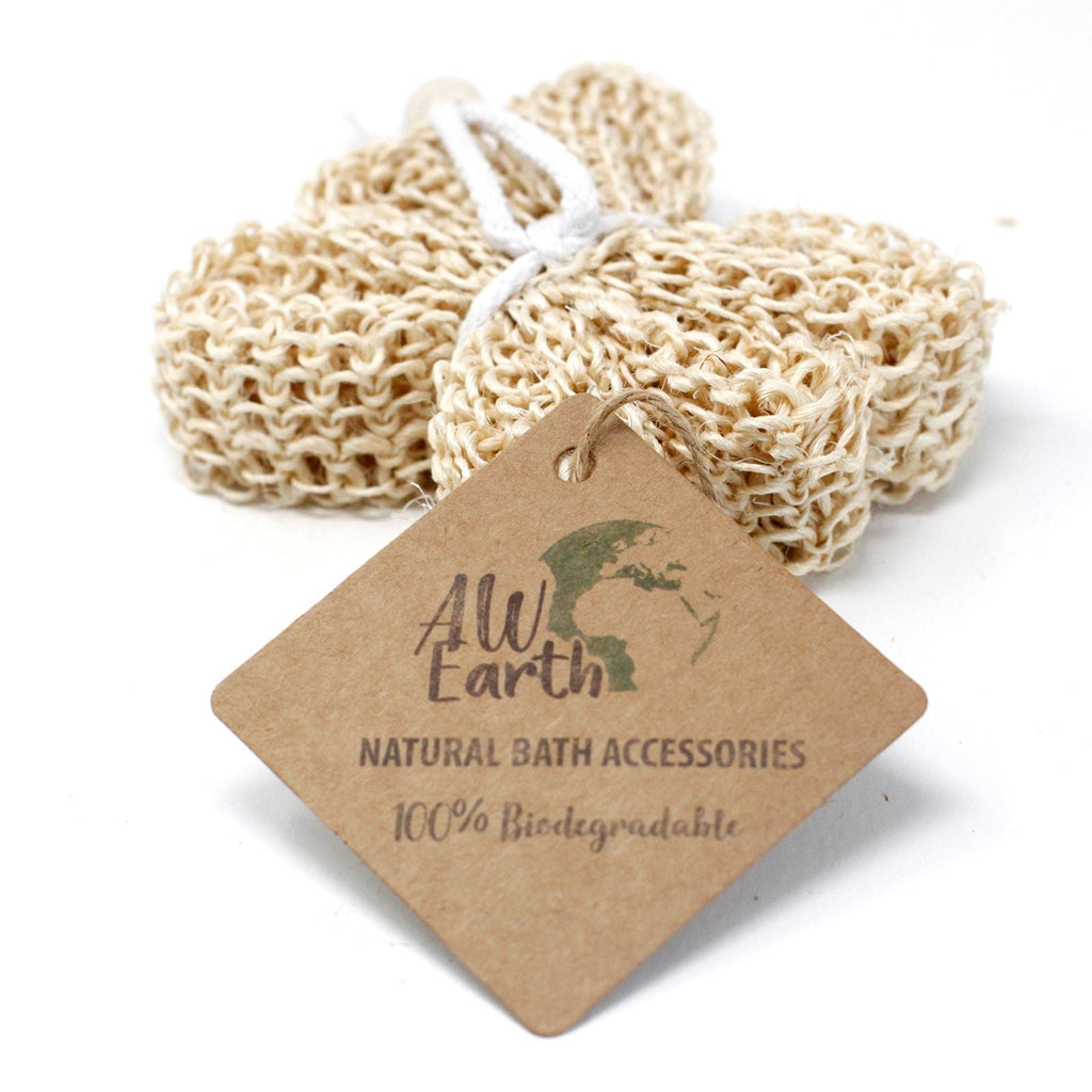 Sisal Sponge And Scrub - Exfoliating Star