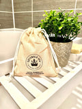 Calm & Tranquillity Epsom Salts Cotton Pouch with Bergamot & Cedarwood (250g)