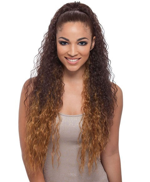 Janet Collection Noir Every Time Syn Gooseberry DS Ponytail