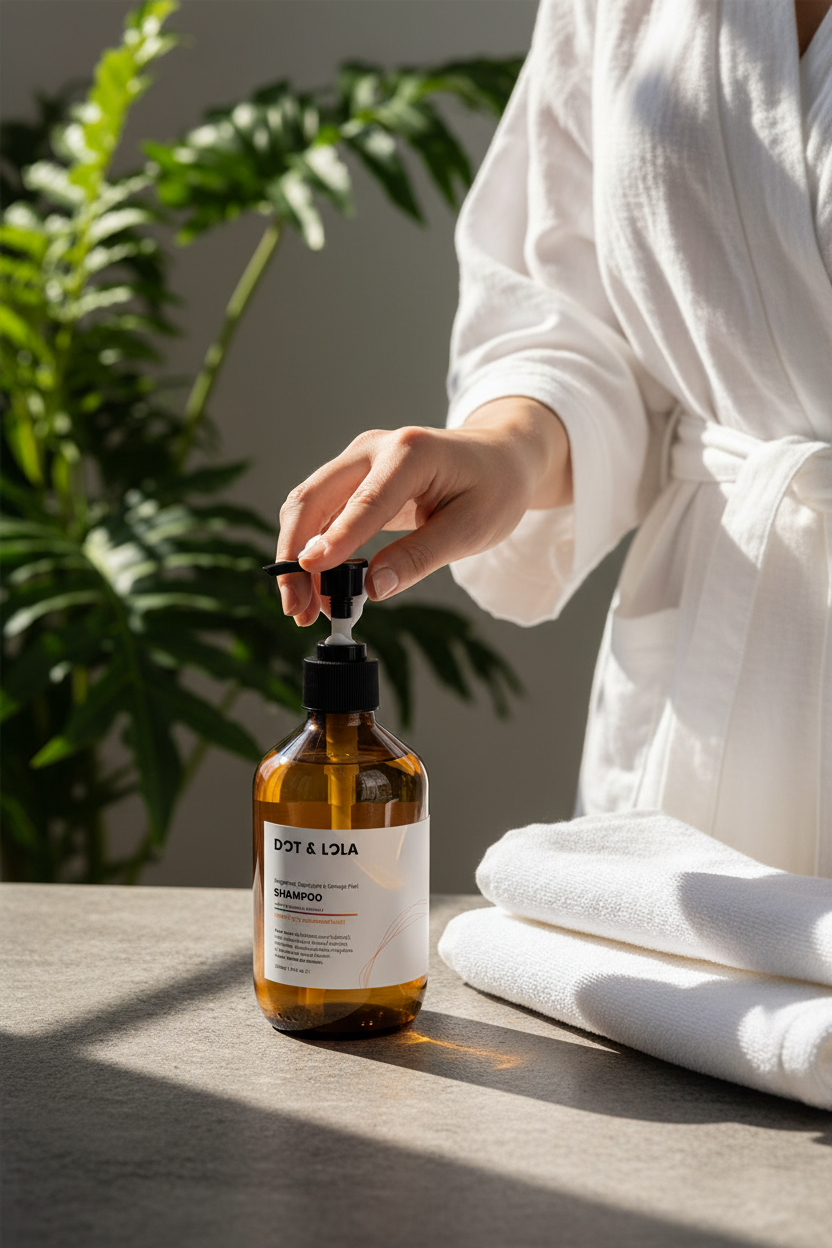 Plant-Based Repair Shampoo for Damaged or Coloured Hair